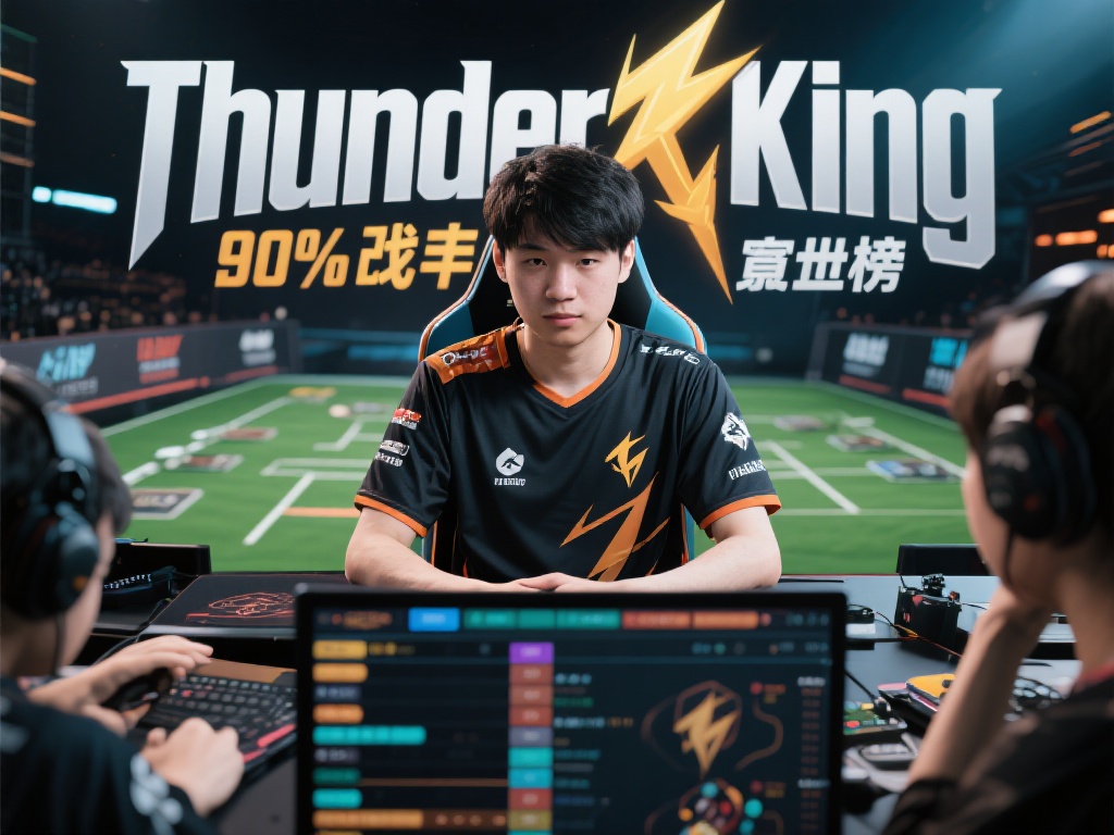 以一位名叫“ThunderKing”的玩家为例，他