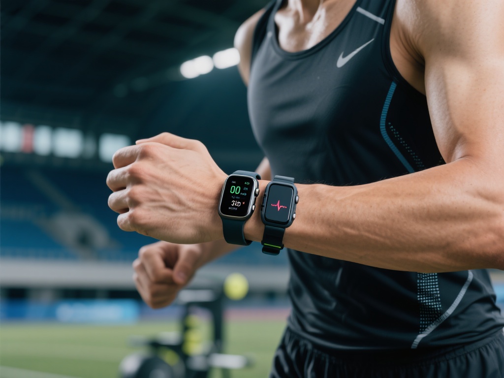 可穿戴设备如智能手表、心率监测器等，已成为运动员日
